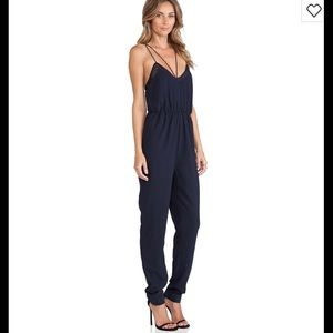 FINDERS KEEPERS At It Again Jumpsuit in Navy